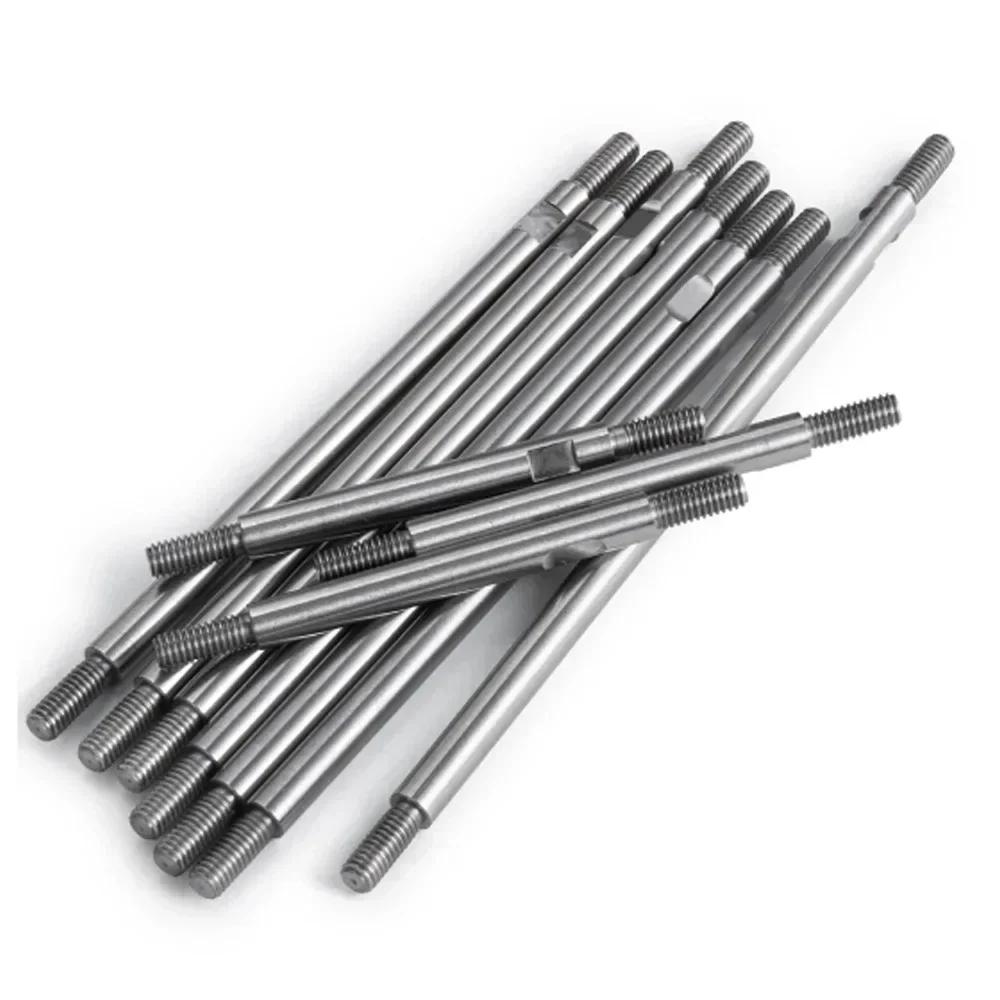 10 Uds. Varilla de enlace completa de acero inoxidable con distancia entre ejes de 313mm para Trxs TRX-4 TRX4 1/10 coche trepador de control remoto piezas de mejora