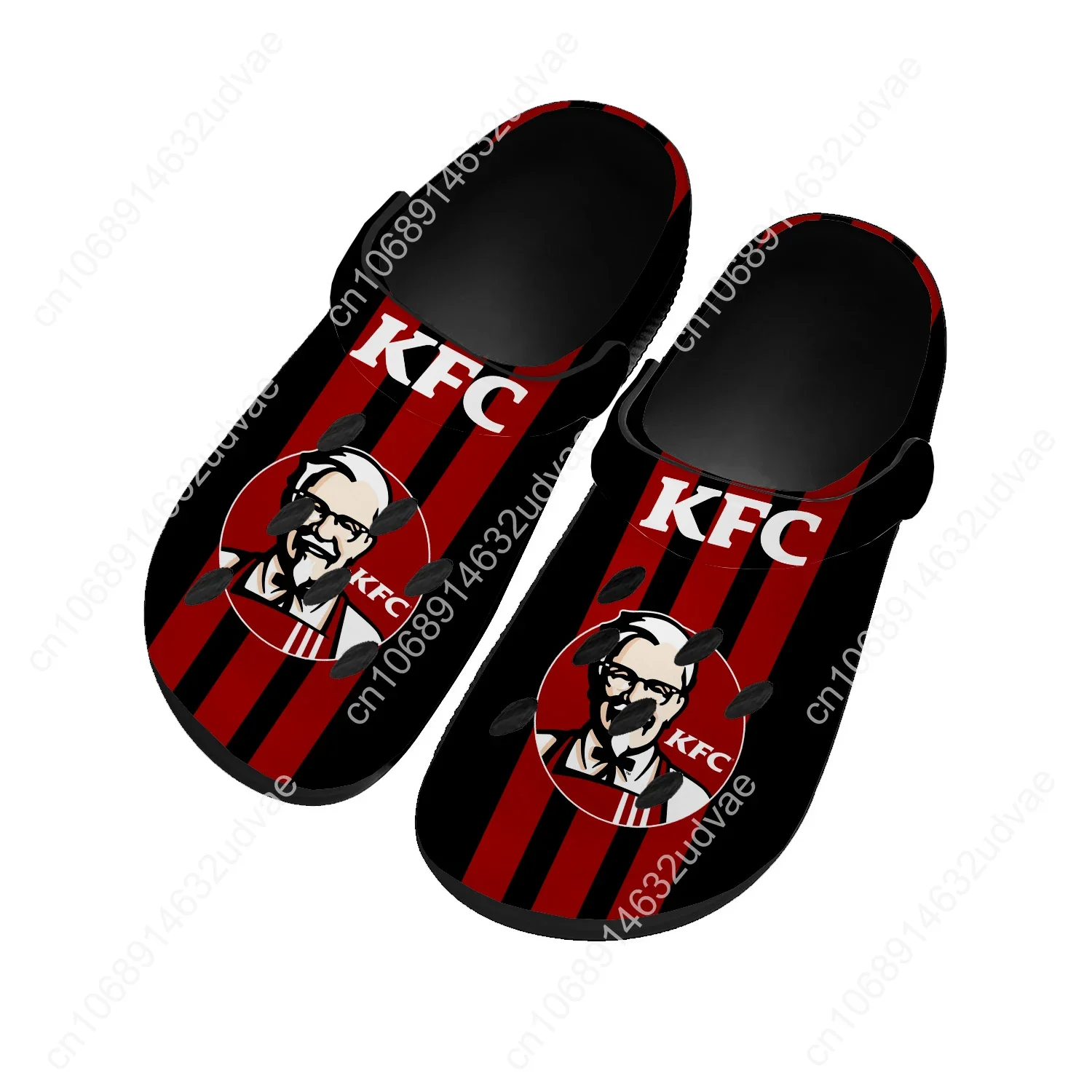 Sandalias KFC para mujer y adolescente, calzado de agua a la moda para el hogar, zapatillas transpirables de alta calidad para jardín, cómodas zapatillas con agujeros para la playa