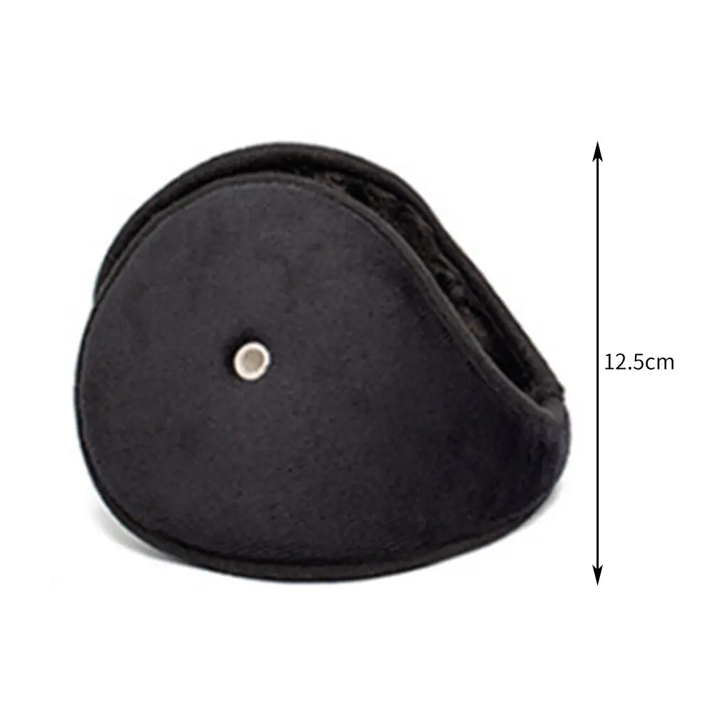 Men Women Winter Warm Ear Muffs Earflaps Soft Cosy Plush Warmer Earmuff With Loudspeaker Hole