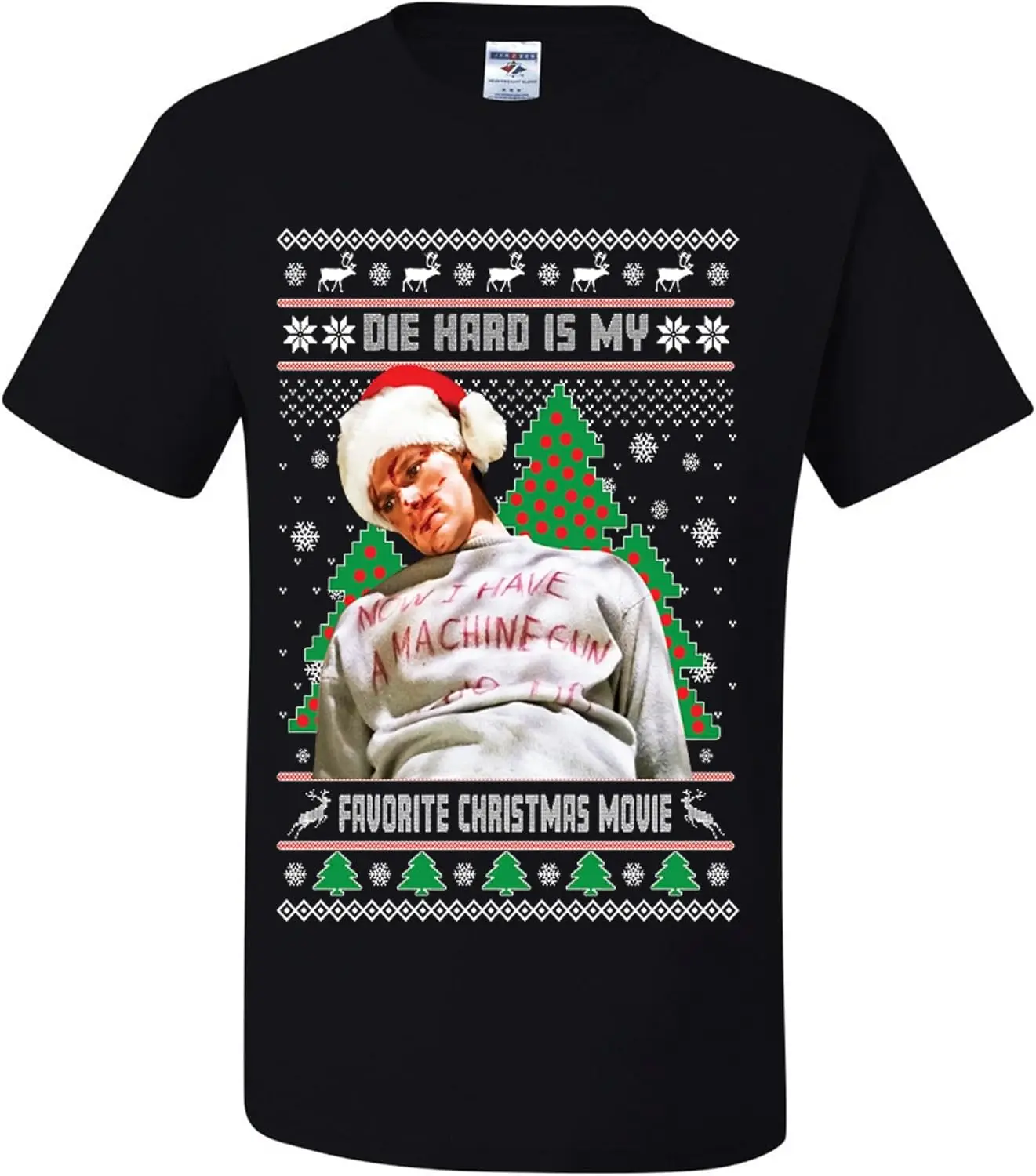 Die Hard is My Favorite Christmas Movie Ugly Christmas T-Shirts