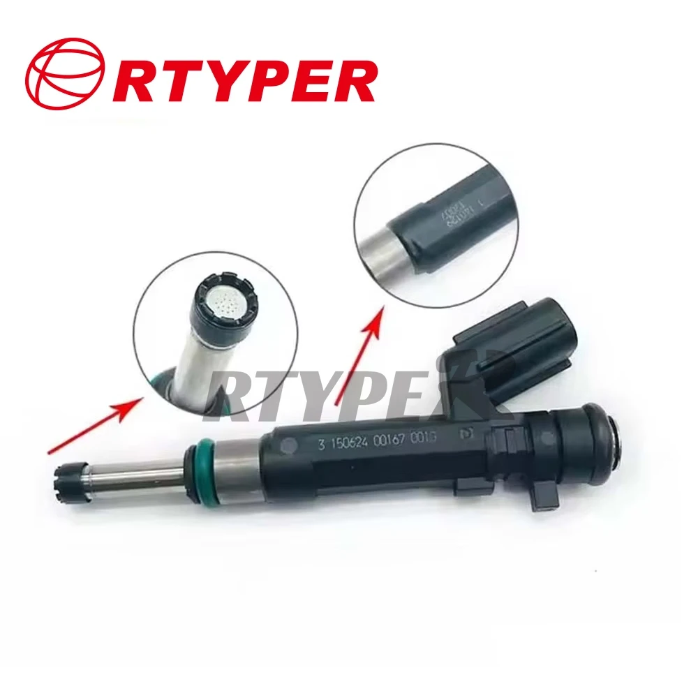 Plastikowe zaślepki wtryskiwaczy paliwa 16600-1KT0A 166001 KT0A FJ1192 Do Nissan Versa Qida yda Liwei xuyi 1.6l L4 2012-2015 — zdjęcie 6
