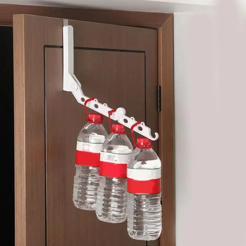 Foldable Wall-mounted Door Hook Coat Rack Pendant Storage Home Accessories Kitchen Bathroom Bedroom Storage Rack Tools