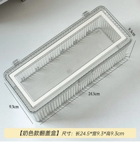 

Clear Jewelry Storage Box Acrylic Organizer Portable Earrings Rings Necklaces Holder Travel Desktop Compartment Case For Women