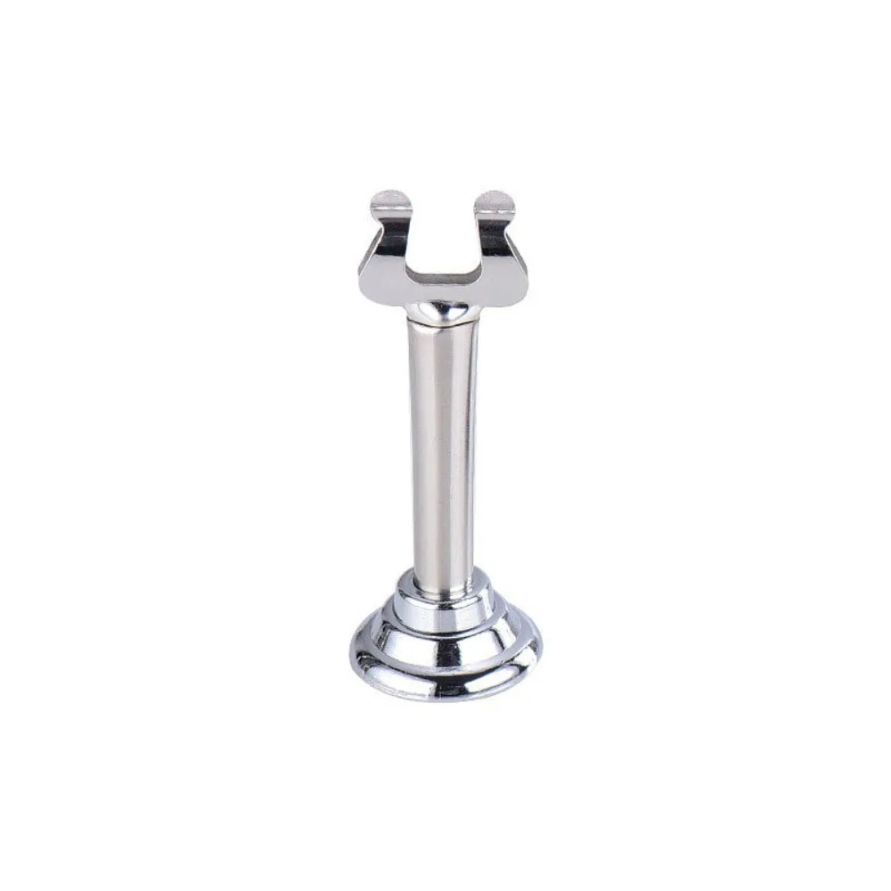 Stainless Steel Name Card Holder Stable Base U Shape Price Display Rack Multifunction Name Card Display Stand Table Accessories