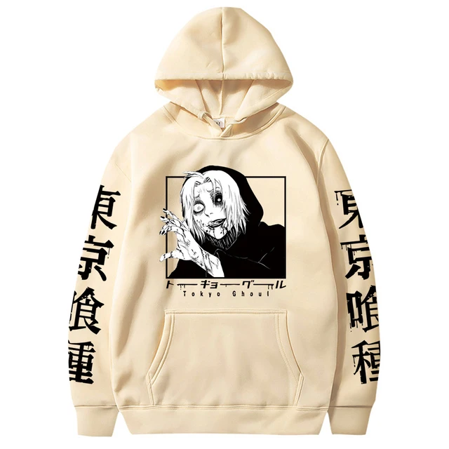 Anime Tokyo Takizawa Seido Printed Hooded Men Women Gothic Vintage Hoodies Casual Streetwear Harajuku Unisex Sweatshirt