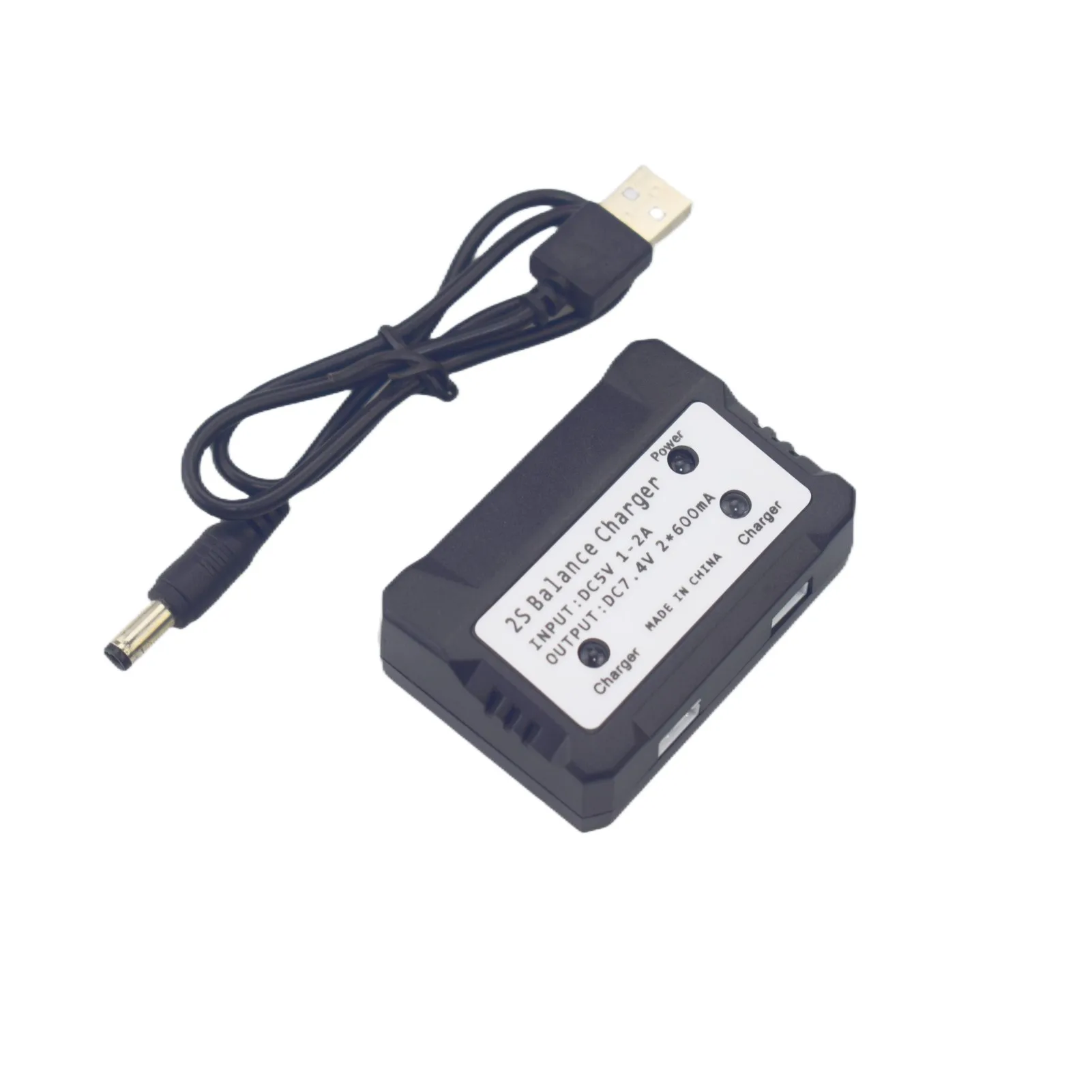 7.4V Lithium Battery Charger for X8C X8G X8HW H501S H502S H502E H216A MJX B3 B3H BUGS 3H B2W B6 Bugs D80 F18 F17 F100 F200SE