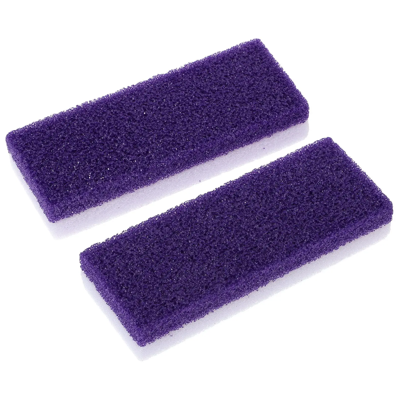 2Pcs Foot Stone Callus Foot Pedicure Tool Remove Scrubber Pedicure Tool Nail File Grinder for Dead Skin Care Shower
