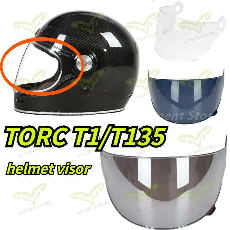 

Original TORC T1 T135 Motorcycle Helmet Lens TORC Helmet Off-road Helmet Replacement Mask Dust Lens Casco Moto