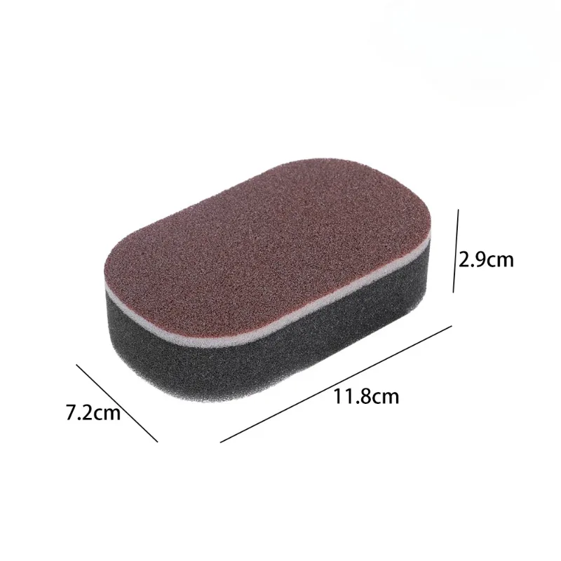 1/30PCS Strong Rust Removal Pot Wipe Emery Cleaning Sponges Double-sided Thickened Dishwashing Sponge Kitchen Magic Scouring Pad