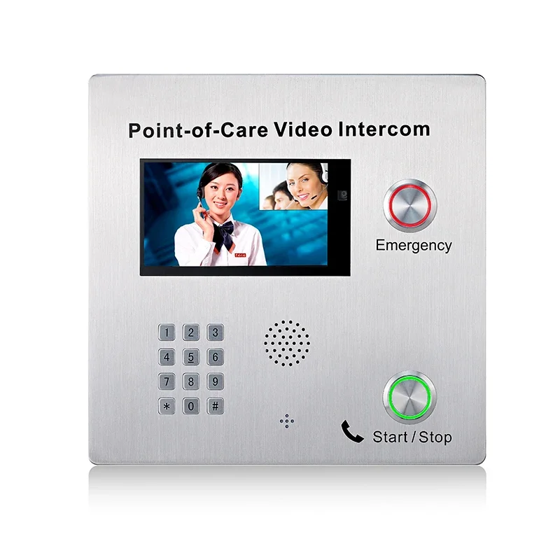 Sistema citofonico passeggeri all'ingrosso per il trasporto pubblico Metro Comunicazione bidirezionale istantanea Interfono di aiuto passeggeri