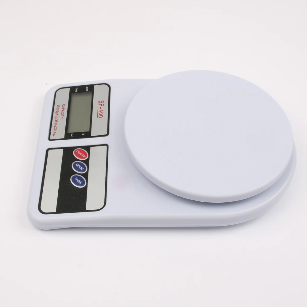 Portable 10kg 1g Digital Scale LCD Electronic Scales Steelyard Kitchen Scales Postal Food Balance Measuring Weight Libra