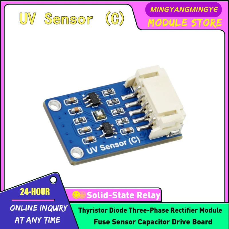 LTR390-UV digital UV sensor C-type I2C interface can measure ambient light intensity NEW IN STOCK