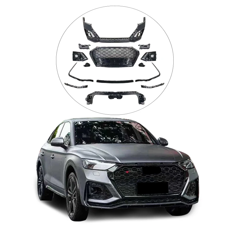 

Car Parts Accessories Front Bumper Full Set Bodykit For Q5 Upgrade To RSQ5 Body Kit