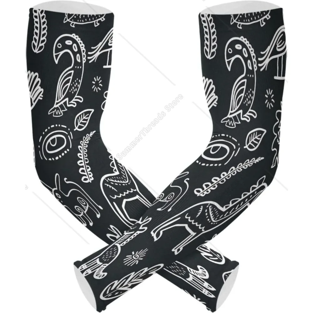 

Doodle Arm Sleeves for Men or Women UV Sun Protection Cooling Sports Sleeve - Breathable, Moisture-Wicking Arm Sleeves
