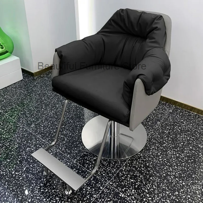 Hair Wash Makeup Barber Chair For Hair Salon Work Stool Saloon Chair Tattoo Styling Chaise Barbier Hairdressing Furniture