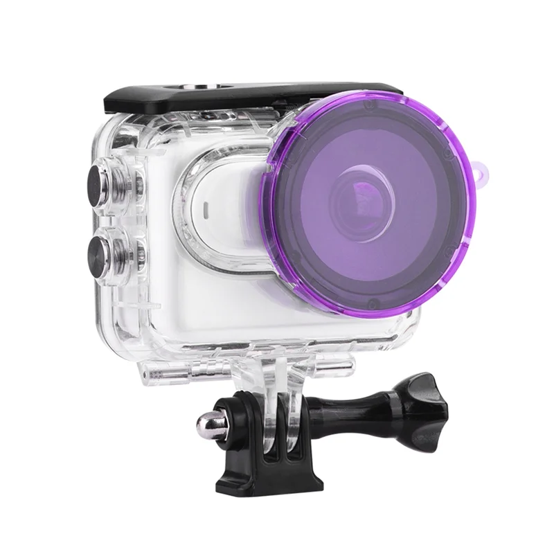 Nieuw! Voor Insta360 Go3 / Go3s Waterdichte behuizing Duiken Onderwaterbehuizing Protector Cover Camera Case Shell Filter