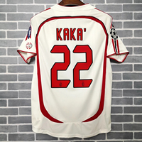 2025 Best-selling new 3D printed AC Milan football jersey for men and women, quick-drying and breathable sports T-shirt.