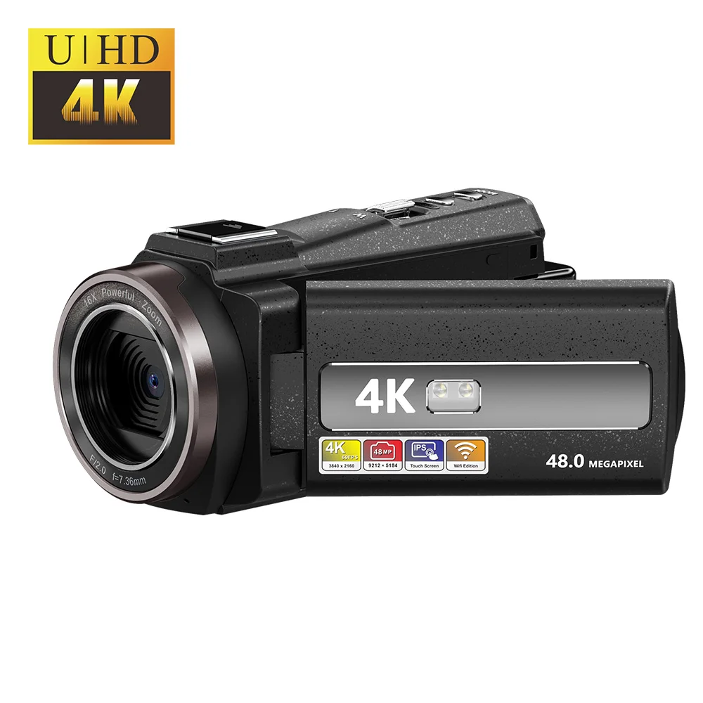 Cámara HD grapher para exteriores, videocámara digital 4k HD, WiFi, fotografía de mano, Flip Mino HD, popular