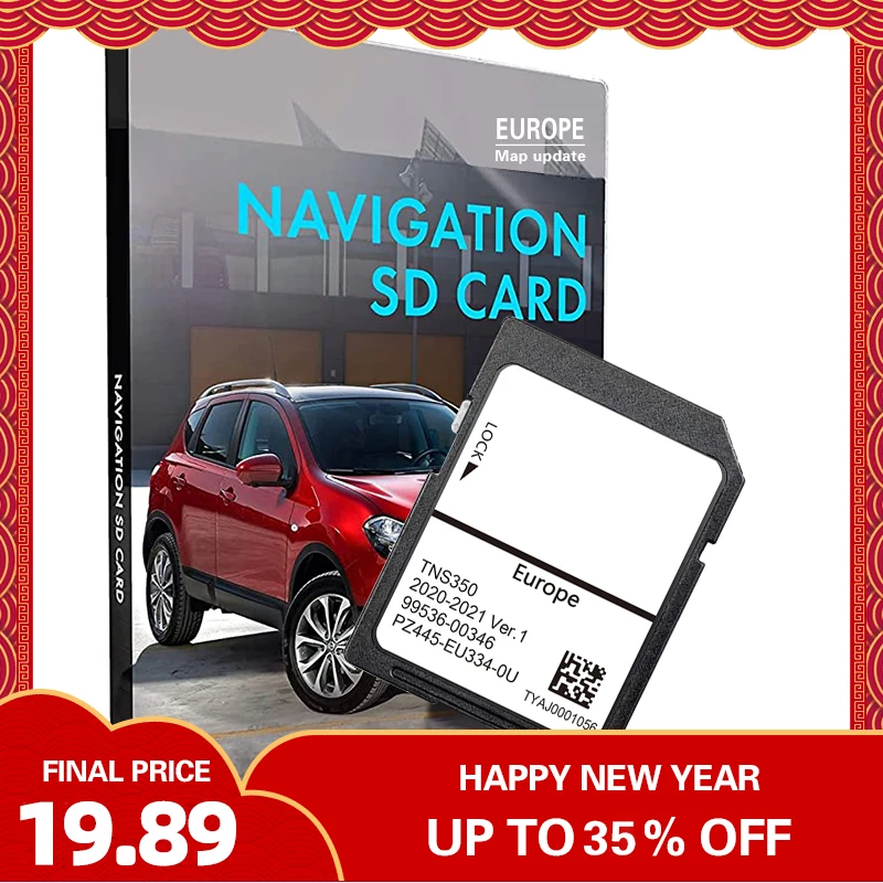 

Sat Nav TNS350 Ver.1 system Navigation SD Card Update Europe UK Maps for Toyota Land Cruiser 150/Prius/RAV4 Car GPS Card