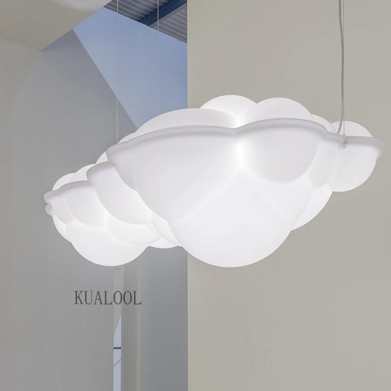 Nuvens LEVOU Pingente Luzes moderno Nordic Designer PE Hanglamp para Sala de estar Decoração Do Quarto Personalidade Lâmpadas de Iluminação Para Casa