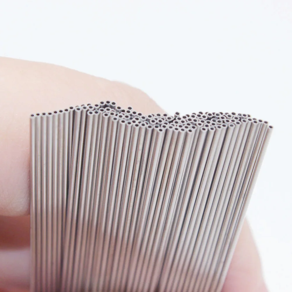 Rundes, nahtloses, gerades Kapillarrohr aus Edelstahl 304, 0,5 x 0,3 mm, 2 x 1, 3 x 1 mm, 3 x 2 mm, 4 x 2 mm, 4 x 3 mm, 5 x 3 mm, 5 x 4 mm, 200 mm/300 mm lang – Detail 1
