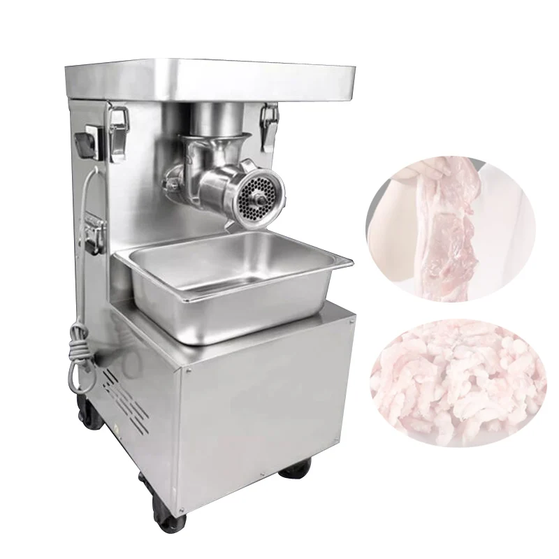 

Stainless Steel Meat Grinder Commercial Electric Meat Filling Stuffing Automatic Household Stainless Steel Meat Mincer Machine