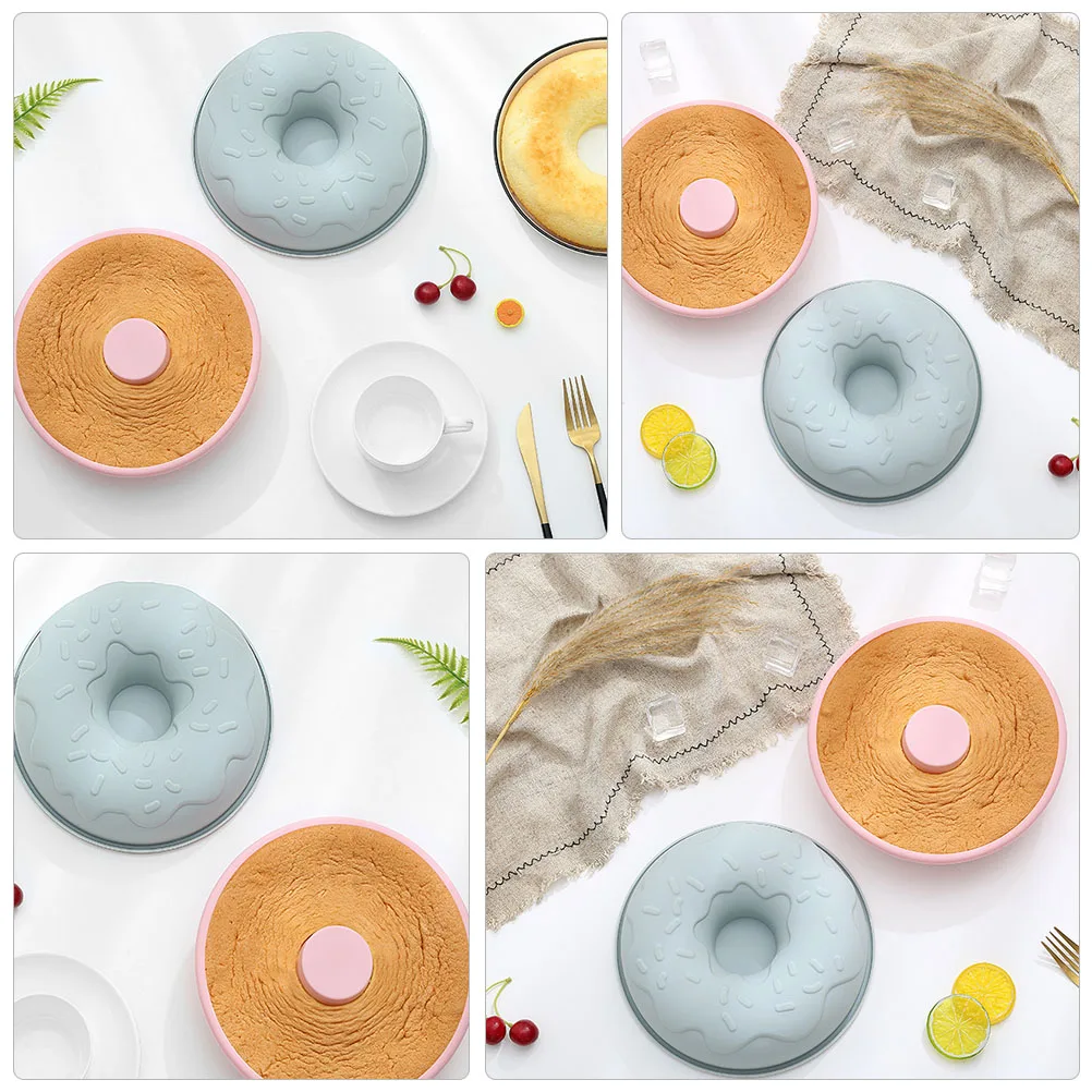 

Donut Mold for Bread Cake Pan Silicone Form Baking Equipment Fondant Doughnut Donuts Pie