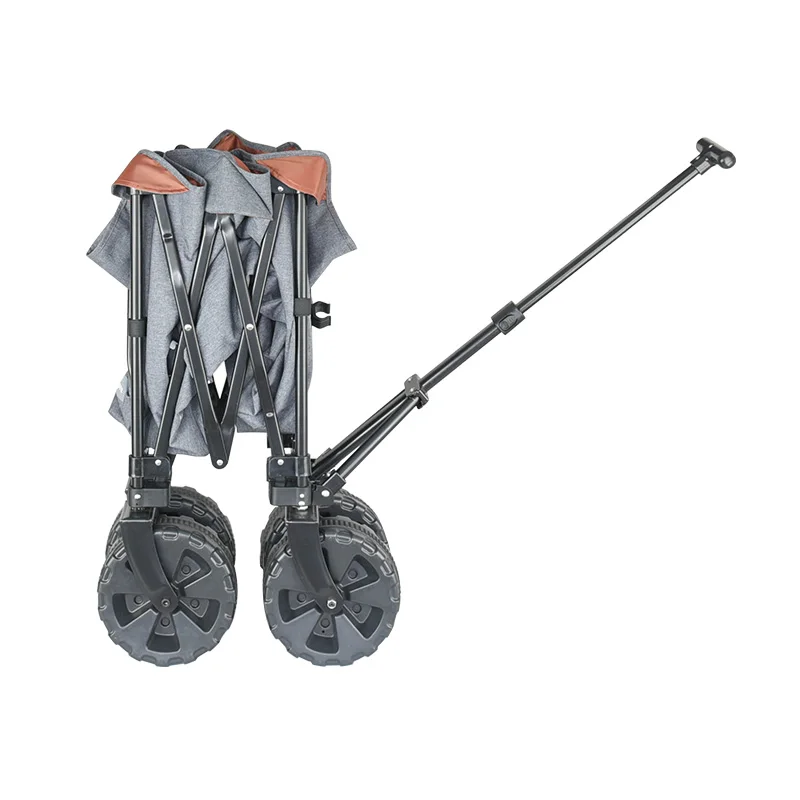 Collapsible Heavy Duty Folding Garden Wagon Utility Trolley Cart Foldable Camping Beach Truck