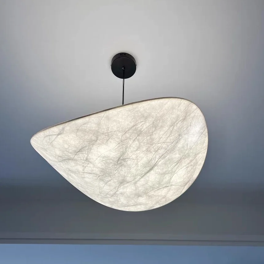 Tuscan Style Pendant Lamp LED Art Silk Chandelier Ceiling for Living Room Home Decor Modern Drop Light Indoor Lighting Fixtures