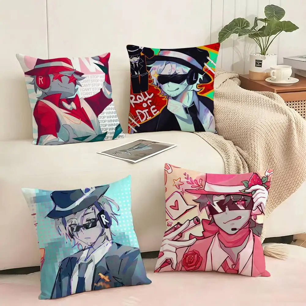 Forsaken Chance CH 777 Game  Square Double-Sided printed Pillow Case Bedroom Bedside Pillow Sofa Cushion Cover Gift