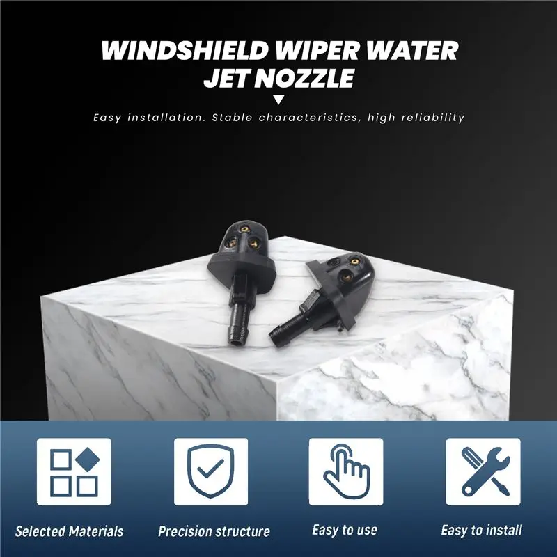 A73X-2X Car Windshield Washer Wiper Water Jet Nozzle For Swift Alto SX4 Liana DAE