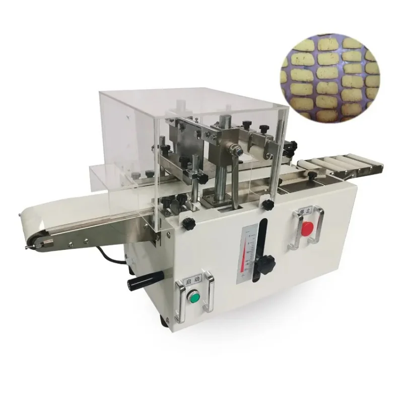 

Настольная машина для нарезки замороженного муссового торта и теста для печенья