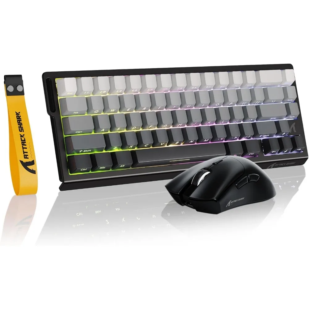 Esports Keyboard & Mouse: 8KHz Magnetic Switch, 16.8M RGB, 55g Mouse 18,000 DPI Multimode