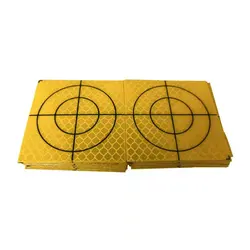 100pcs Size 60mm 20 30 40 50 80 100mm Reflector Sheet For Total Station Survey Geography Orange Target Sheet Reflective Sticker