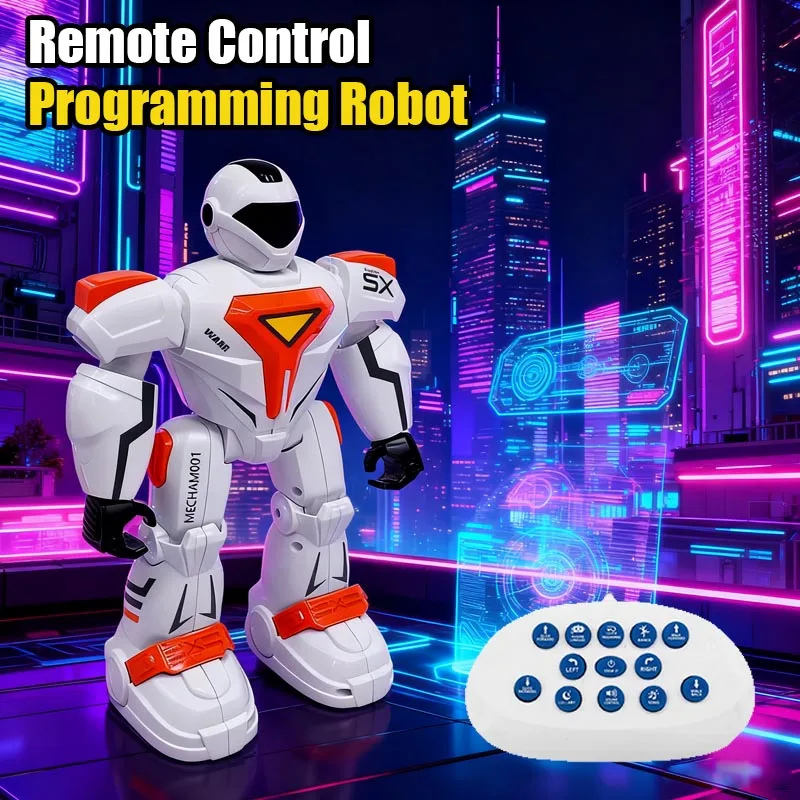 RC Battle Robot G26 Dacing Programming Remote Control Smart Robots Toy 2.4G Gesture Sensing Intelligent Robotics Toys for Kids