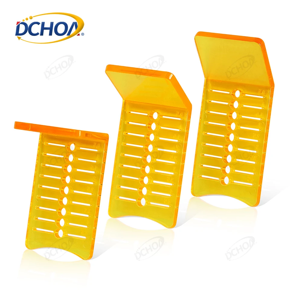 DCHOA 3pcs Set Film Marker Assistant Tools Plastic Marking Aid Squeegee Vinyl Wrap Tools PPF Film Marking Template Three Angle