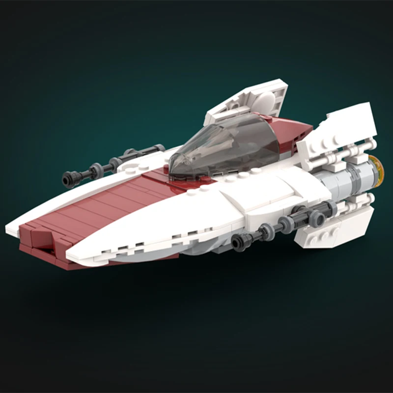301pcs MOC Star Battle A-Wing Starfighter RZ-1 Interceptor Model Christmas Gift Creative Collectible Living Room