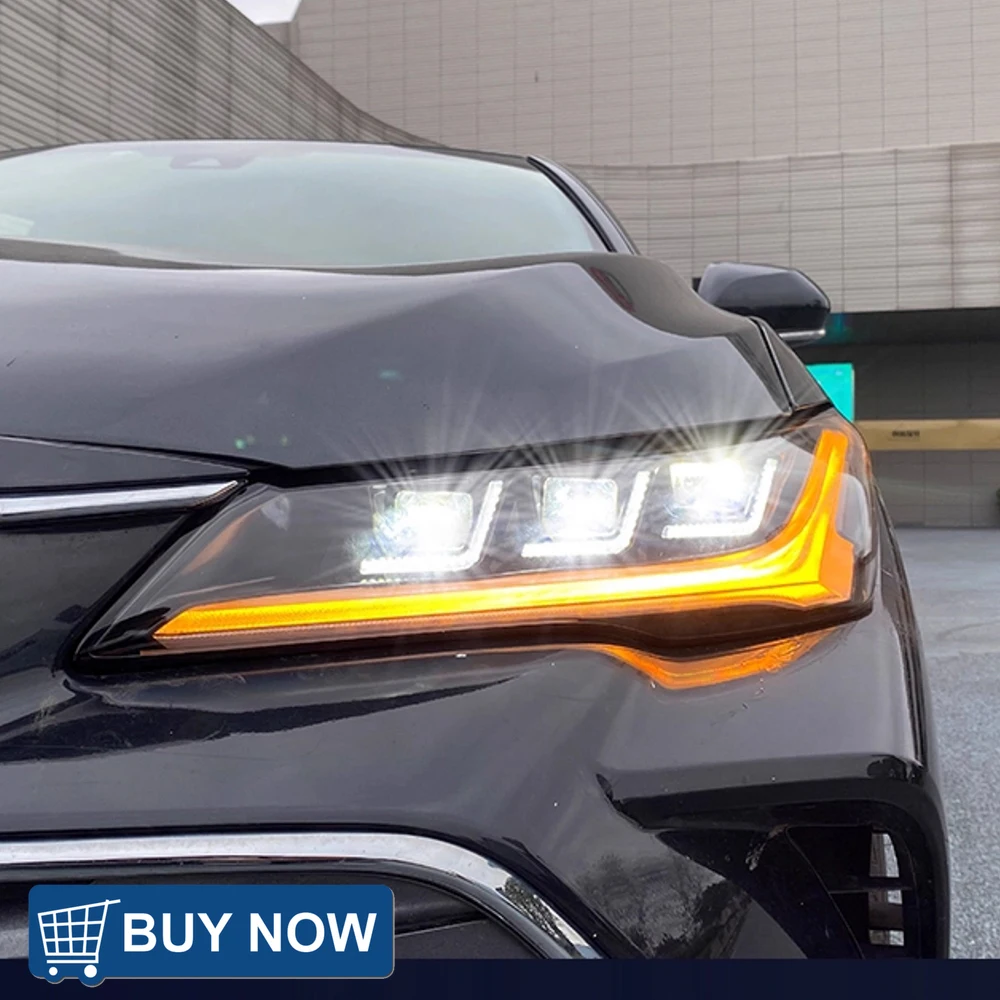 For Toyota Avalon 2019-2024 Automatic Headlight Assembly Upgrade, New LED Projector Lens, Plug-and-Play Tool Accessories