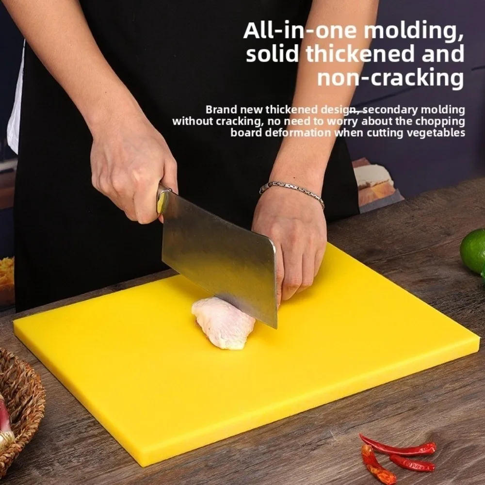 

Food Grade HDPE Plastic Cutting Board 36*28*1.3cm Antibacterial Chopping Board Cut Vegetables Meat Cooking Tools