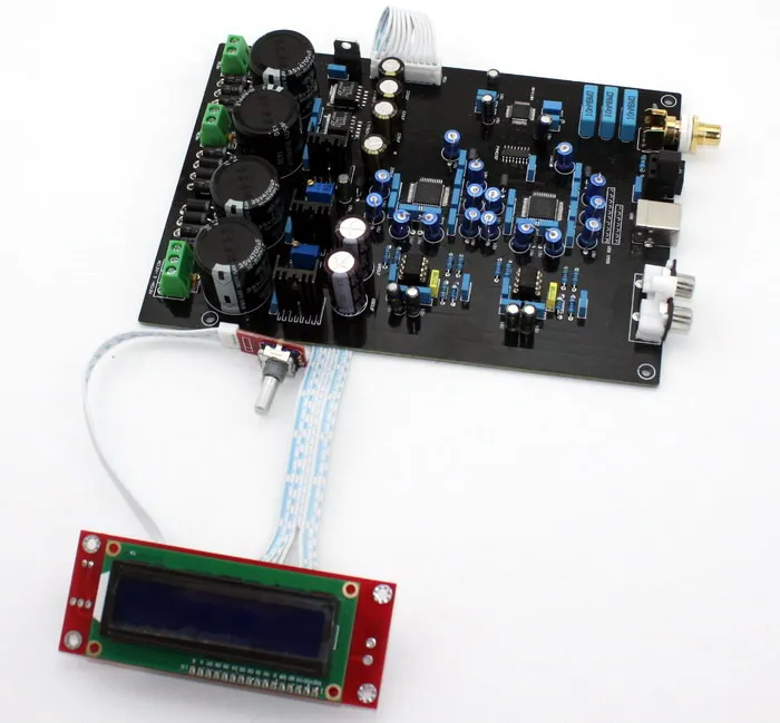 Double Parallel Ak4490eq + Ak4118 + Ne5534 Dac Soft Board Finished Board Supports Dop Dsd 10w+10w