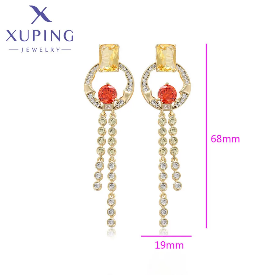 Xuping Jewelry New Arrival Fashion Stud Earrings for Women Girl Party Gift BL E-2217X000900030