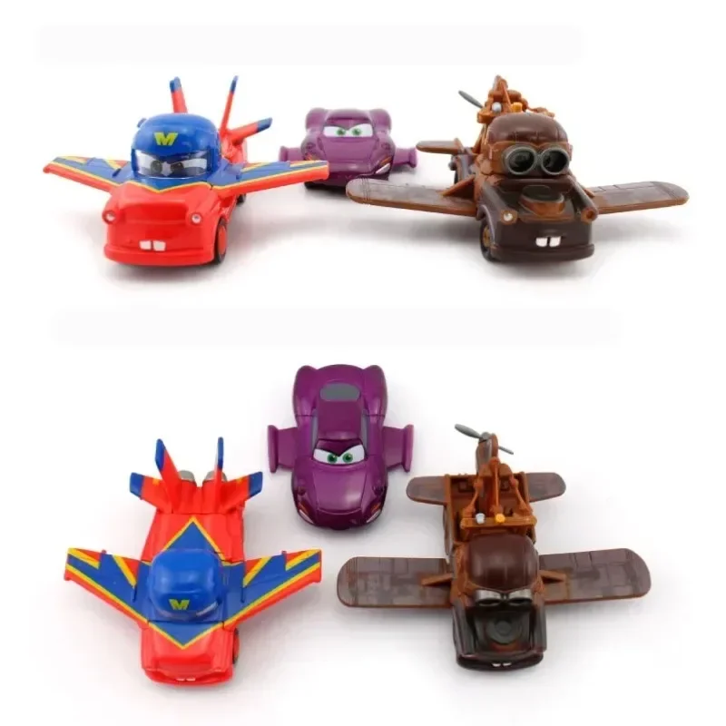 Auto Alloy Toy Airplane version McQueen Matt Holly Boy Simulated Toy Car for Boys and Girls holiday gifts