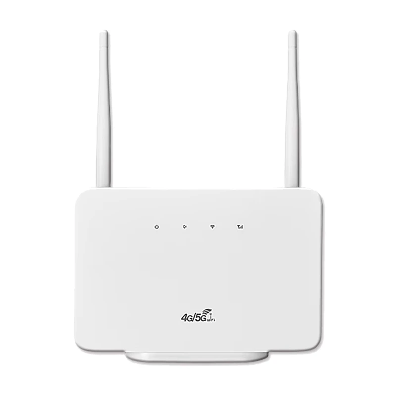 

New-4G LTE CPE Router Modem 300Mbps Wireless Hotspot External Antenna With Sim Card Slot For Home Travel Work EU Plug