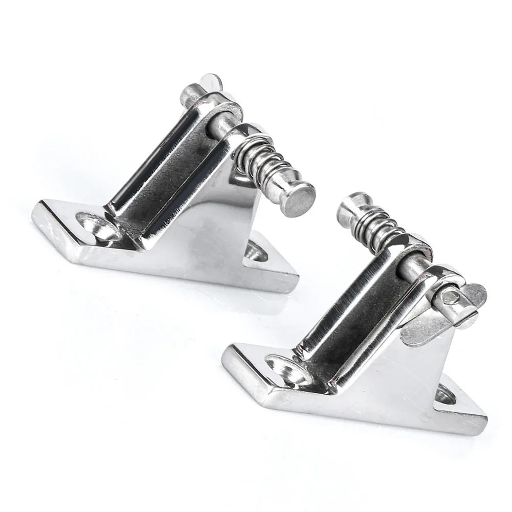 

2x316, шарнир для верхней палубы из нержавеющей стали 316, крепление для морской аппаратной техники, яхты, для бимини, защита от царапин, защита от корросион, старение, защита от де