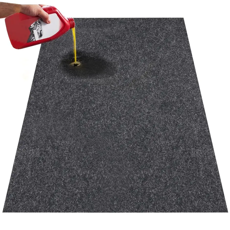 

Car Garage Mat, 7.4x17, Shields Against Water, Snow, Rain, Mud, Oil, Durable SlipResistant Floor Cover with TPE LeakProof Backin