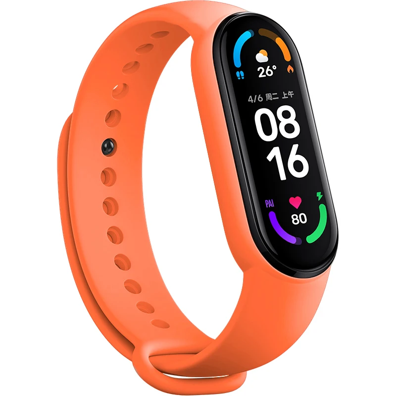 Watch Strap For Xiaomi Mi Band 7 Bracelet Smartwatch Silicone Wrist For Xiaomi Mi Band 4 5 6 7 NFC Correa Mi Band 6 5 4 3 Strap