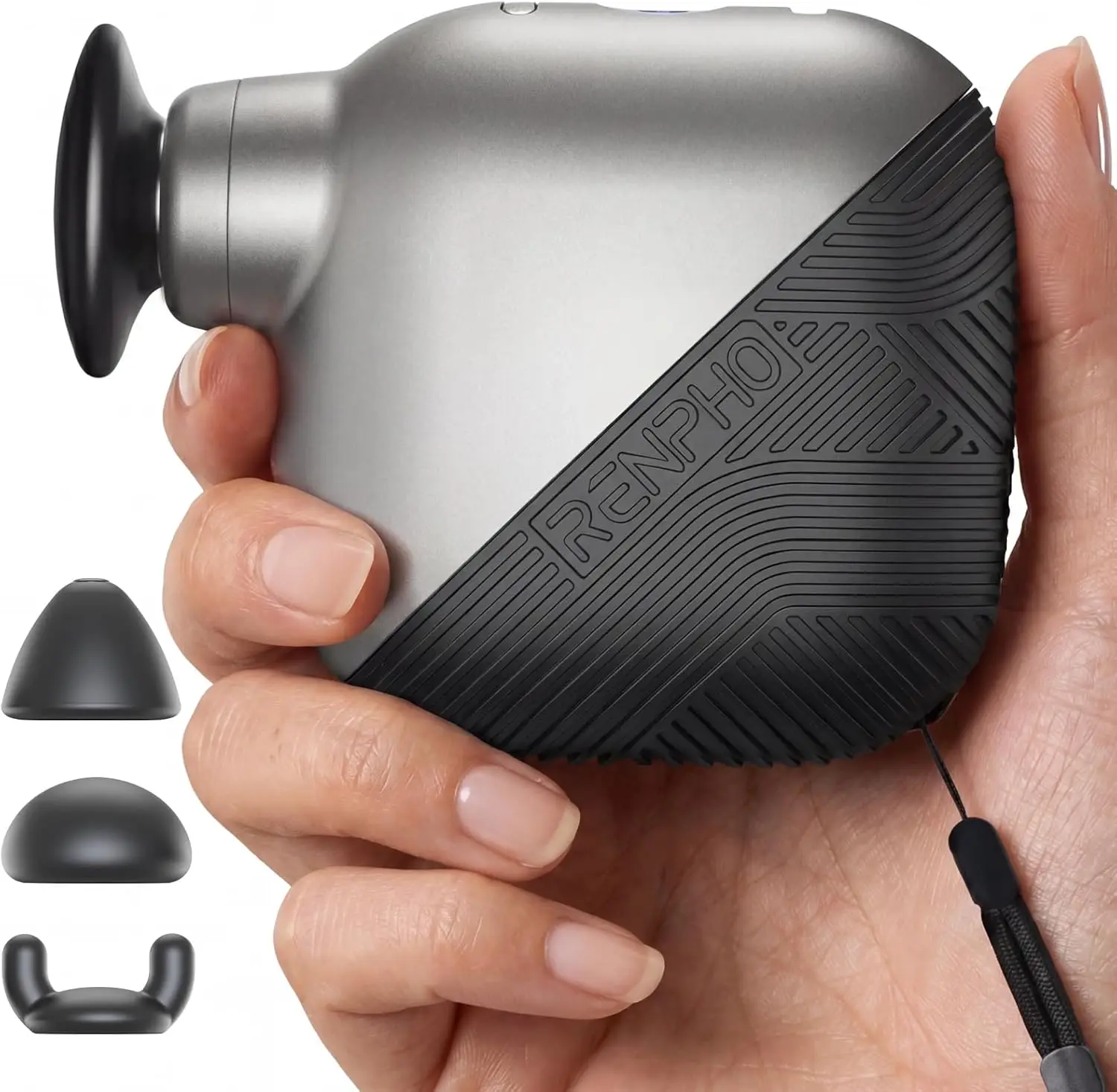 

Mini Massage Gun, Deep Tissue Percussion, Portable for Travel, Gym, Office, FSA HSA Approved