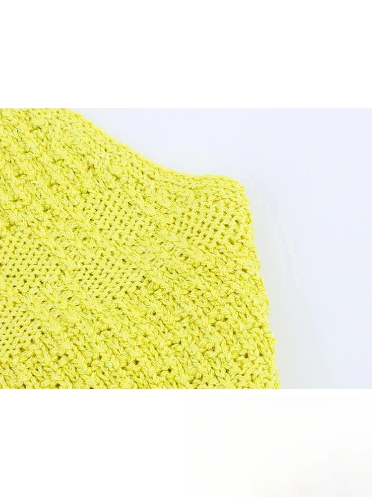 فستان نسائي أنيق مثير من KONDALA فستان قصير طويل مفرغ بدون أكمام موضة جديدة 2025 فستان حفلات الشاطئ للربيع والصيف