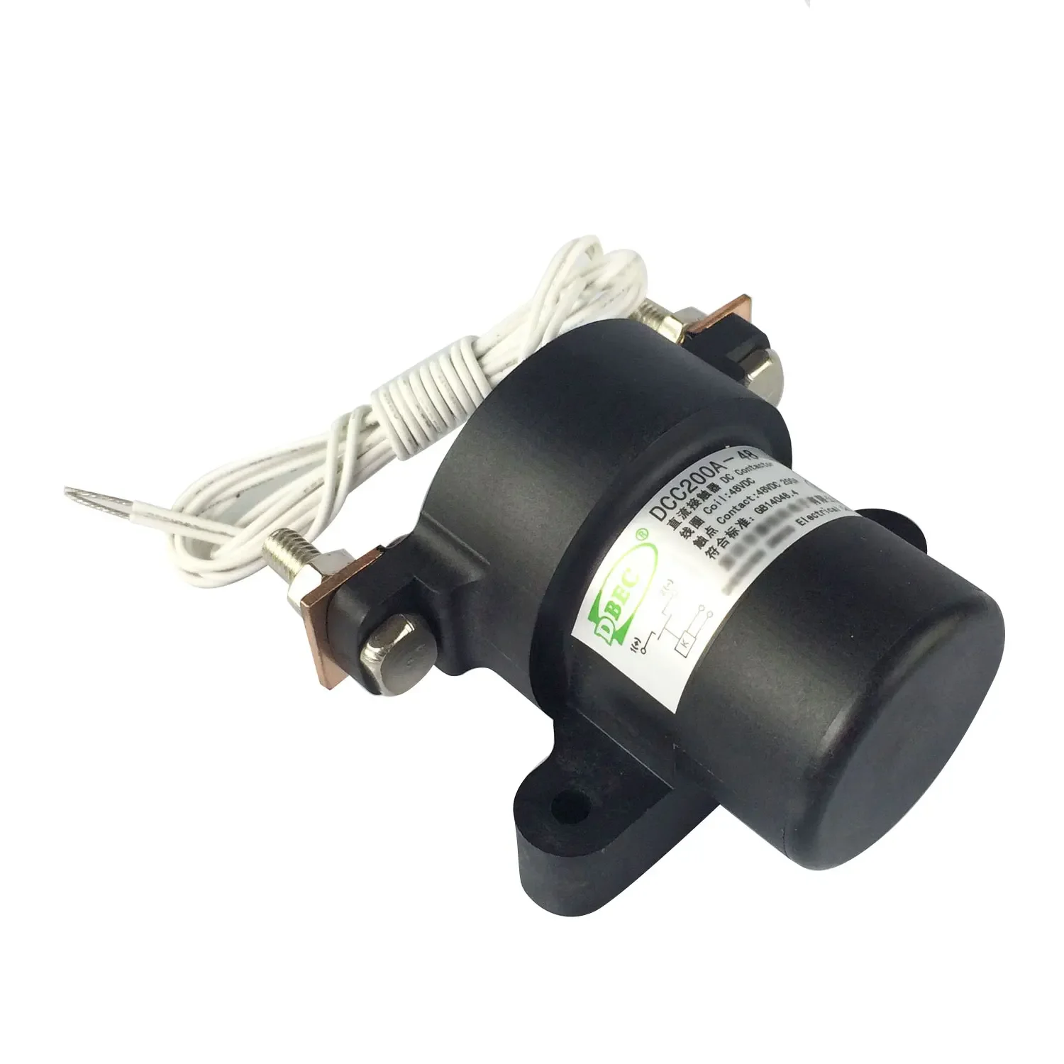 

2026 DCC200A-24V Automobile Relay DC Contactor for EV / Forklift 24V Relay Normally Open