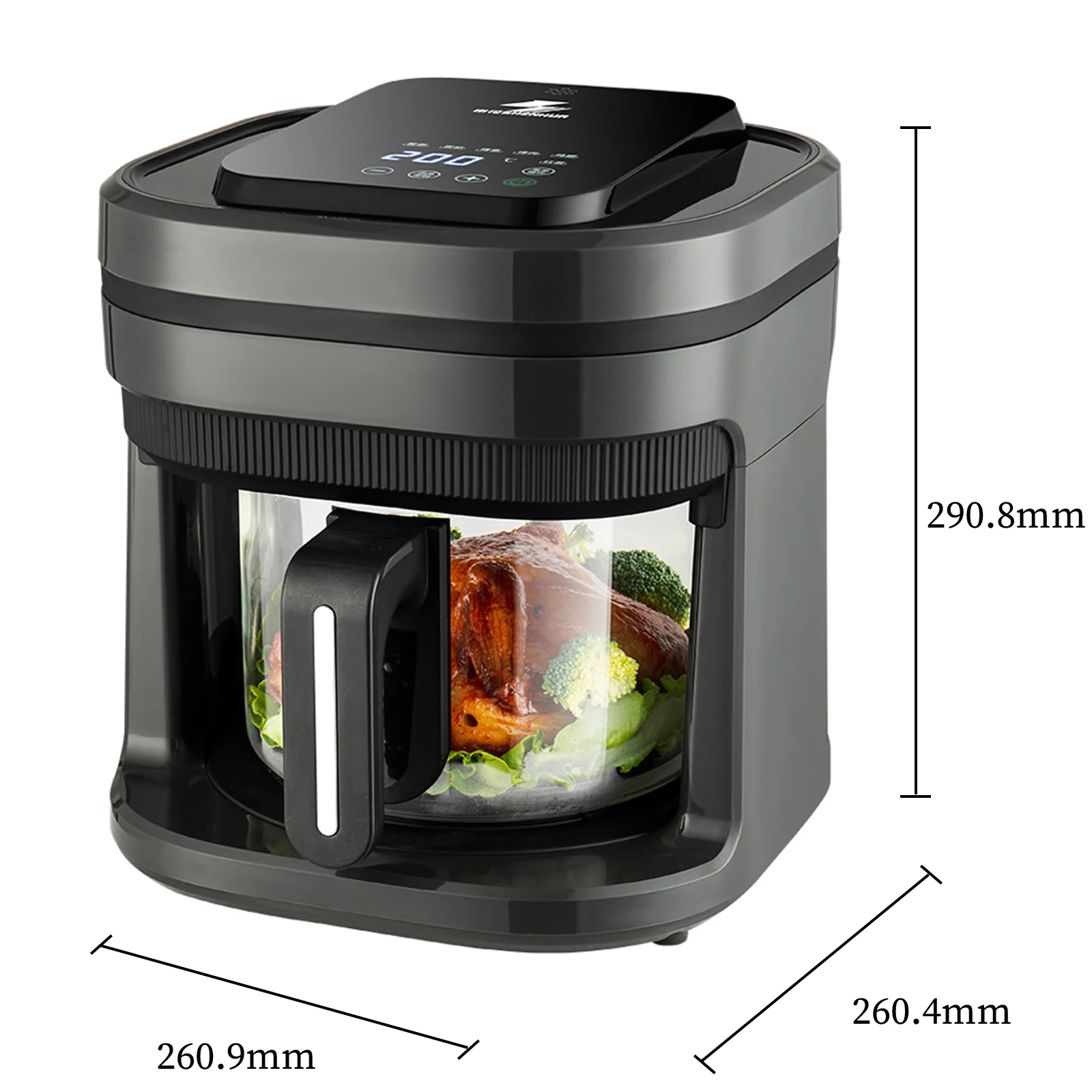 5L large-capacity electric air - Air Fryer 5L Digital 评论和价格